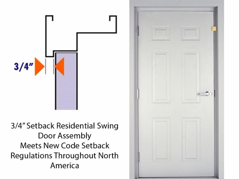 Residential Code Compliant Elevator Door